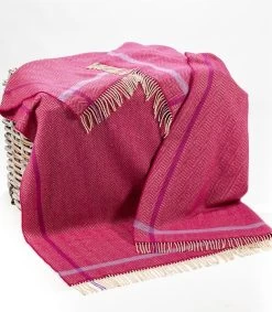 Wool And Cashmere Throw Col: 1425
