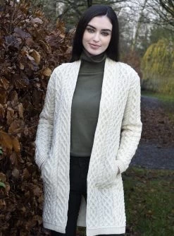 Celtic Braid Coat Natural