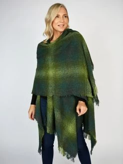 Ruanna Celtic Cape Green Check