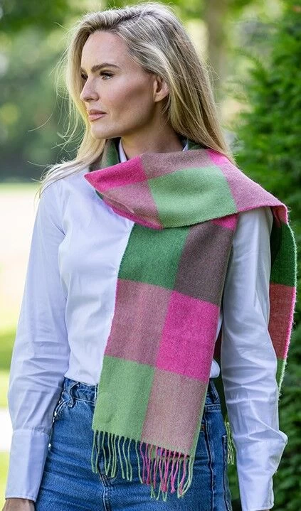 Made In Ireland EXTRA FINE MERINO WOOL SCARF 153 - Image 4
