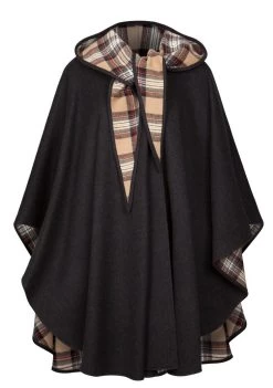Jimmy Hourihan Cape - Charcoal