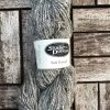 Soft Donegal Knitting Wool Light Grey Fleck 100g