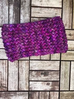Super-soft Snood - Handmade In Ireland - Rich Purple