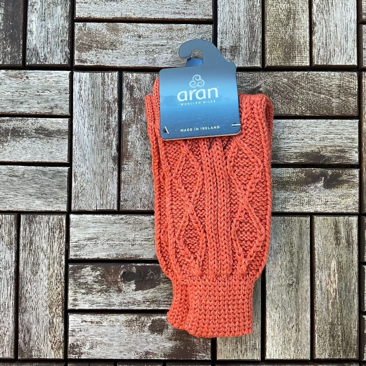 Irish Aran Walking Socks