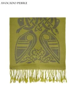 Celtic Design Wool Scarf
