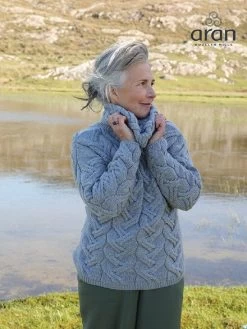 Super Soft Merino Wool Cowl Neck Sweater